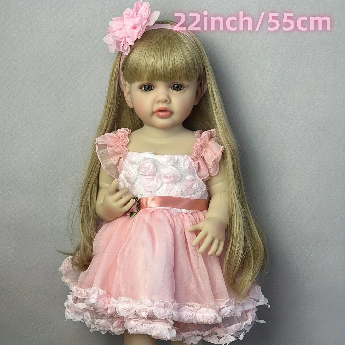 Lifelike Reborn Full Body Doll Soft Vinyl Teen Princess