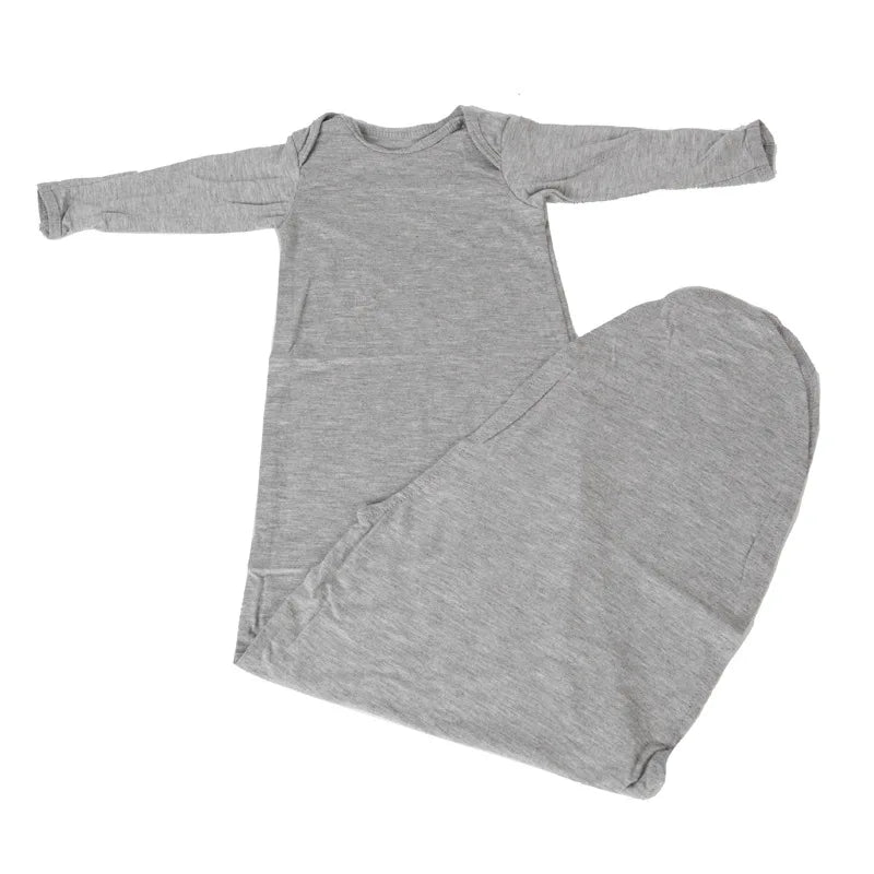 Gloriou Newborn Cotton Footed Jumpsuit And Headdress