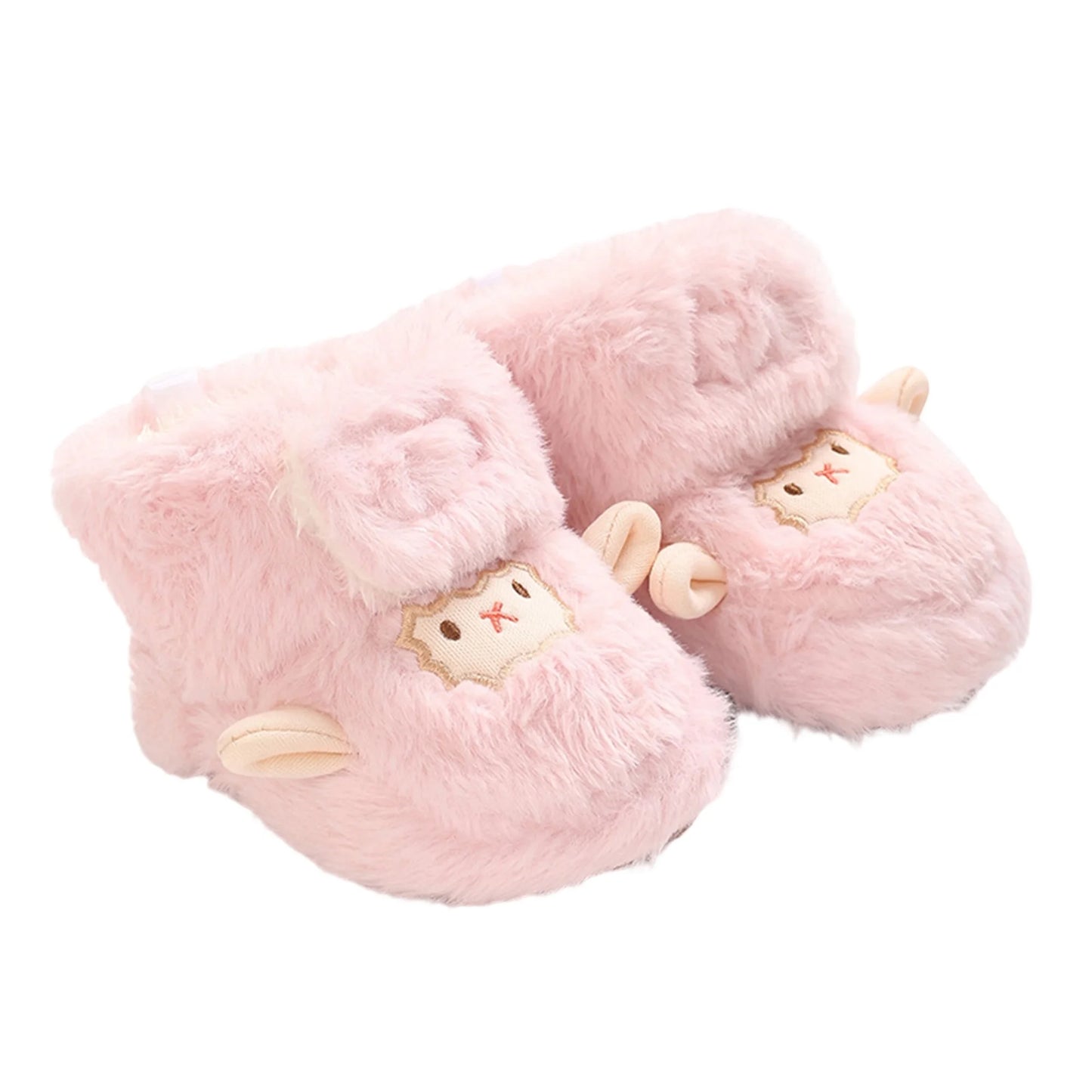 CN Guangdong Cute Animal Print Infant Snow Boots Unisex