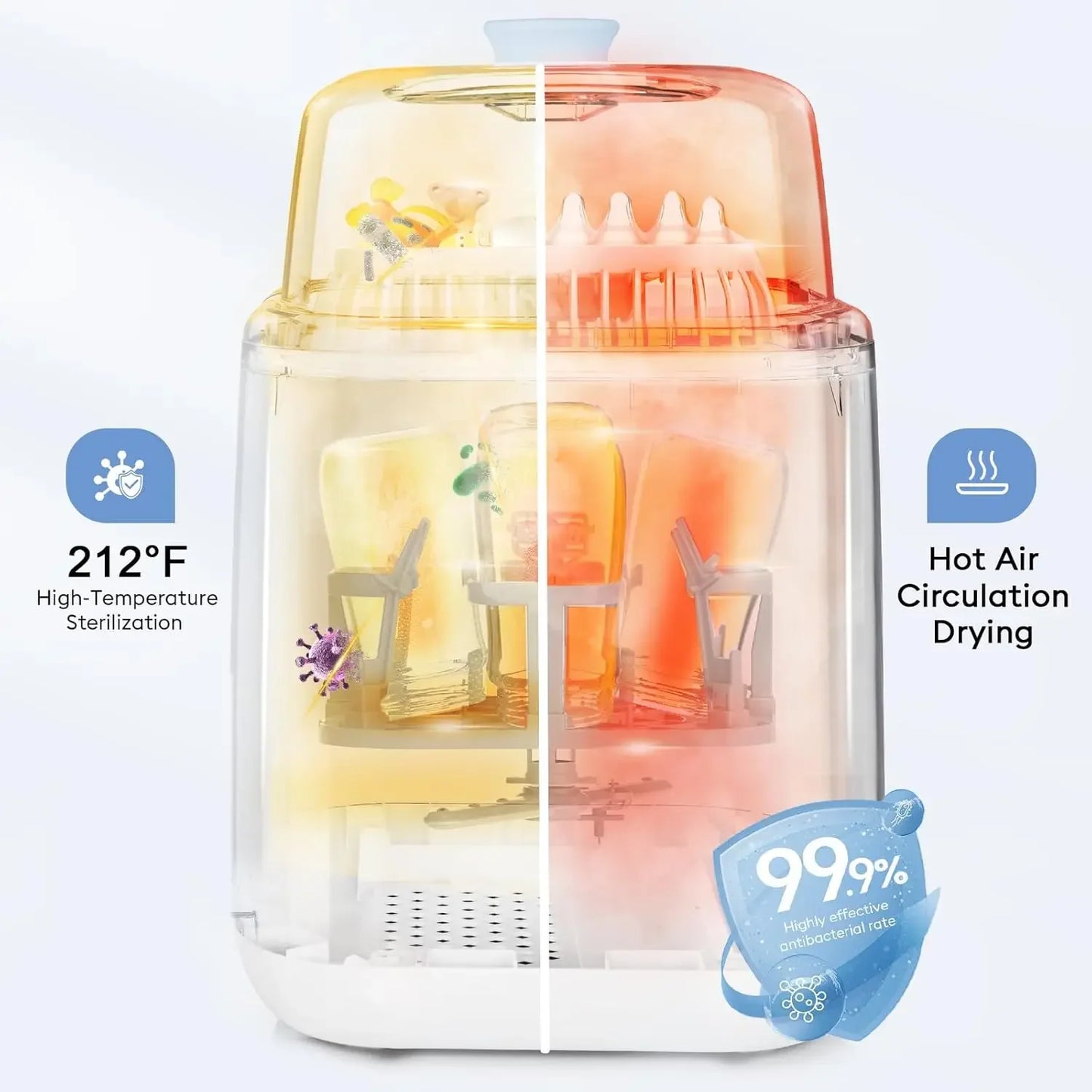 Hign-concerned 4 In 1 Baby Bottle Washer Sterilizer Dryer