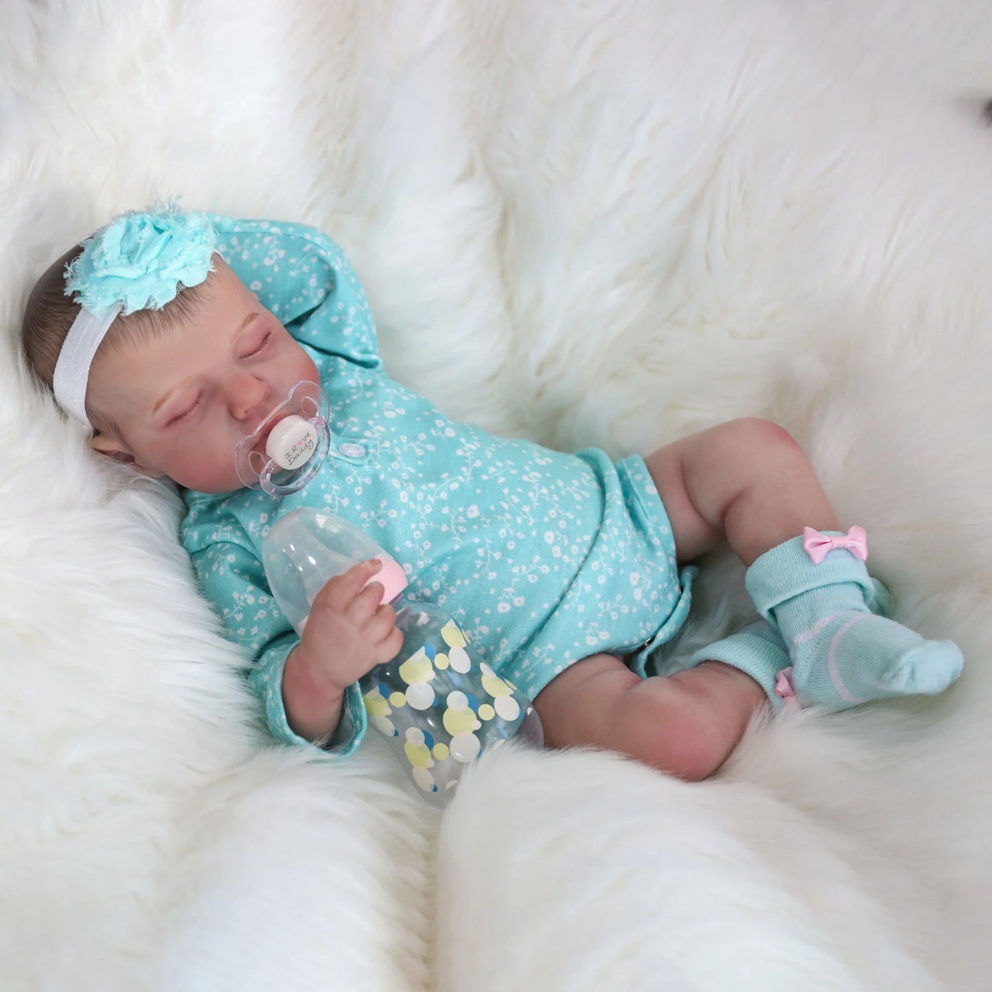 KAYDORACN Realistic Reborn Baby Doll Girl Sleeping Weighted