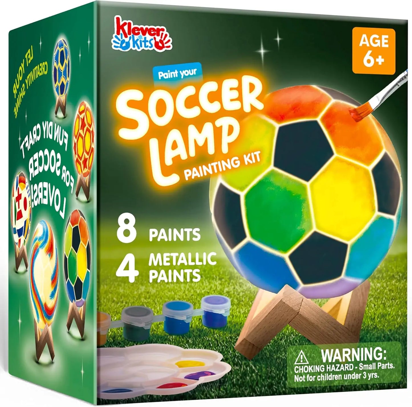 Joyfy Diy Moon Night Light Paint Your Own Lamp Kit
