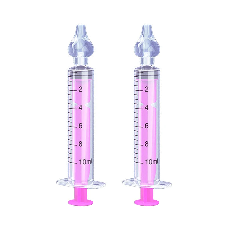 Baby Nasal Aspirator Syringe Silicone Nasal Washer For Children