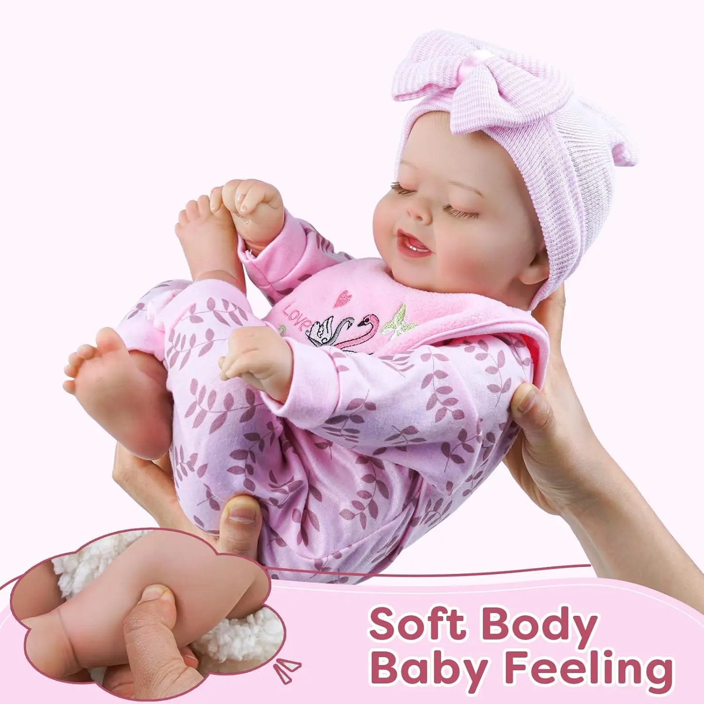 BabesideCN Realistic Reborn Baby Doll Gift Box For Kids