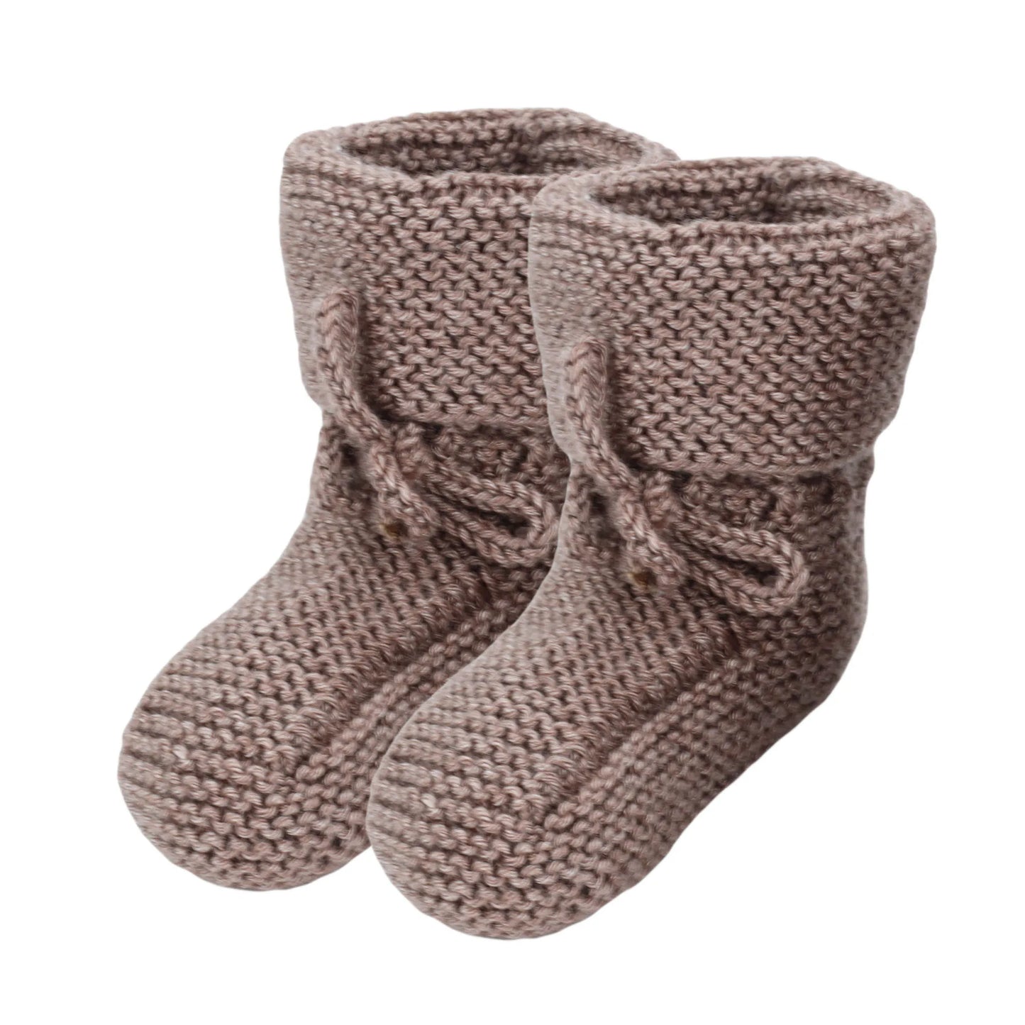Hand Knitted Baby Wool Bootie Socks Newborn To 12 Months