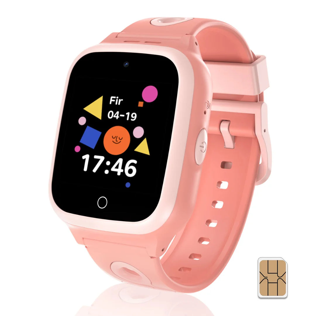 4G Kids Smart Watch With GPS Video Call And SIM Card