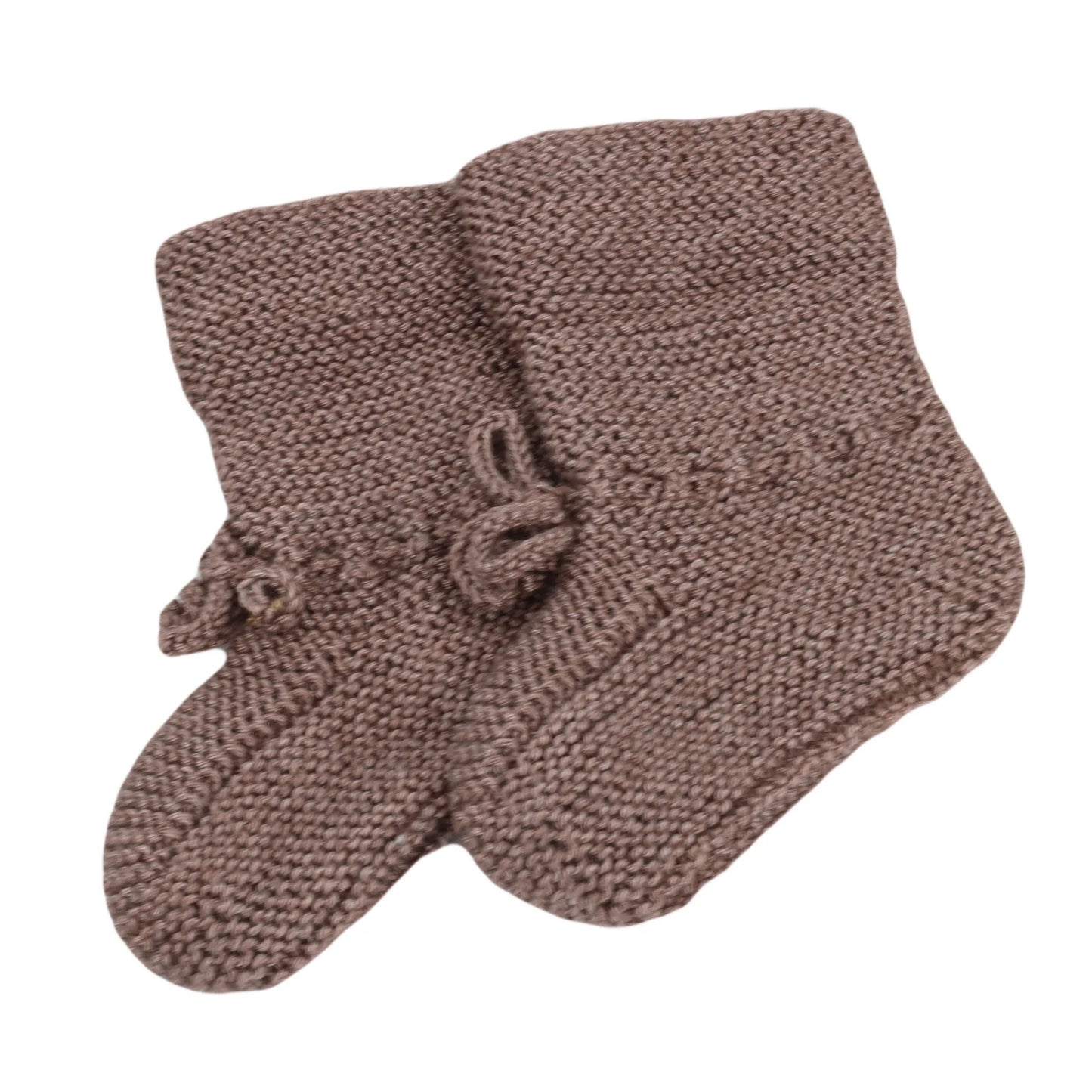 Hand Knitted Baby Wool Bootie Socks Newborn To 12 Months