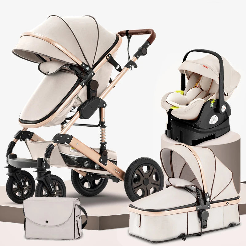 SteAnny Infant Car Seat Travel System 3in1 Reversible Isofix Base