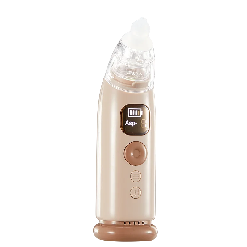 Hansqui Electric Baby Nasal Aspirator Rechargeable With 3 Silicone Nozzles