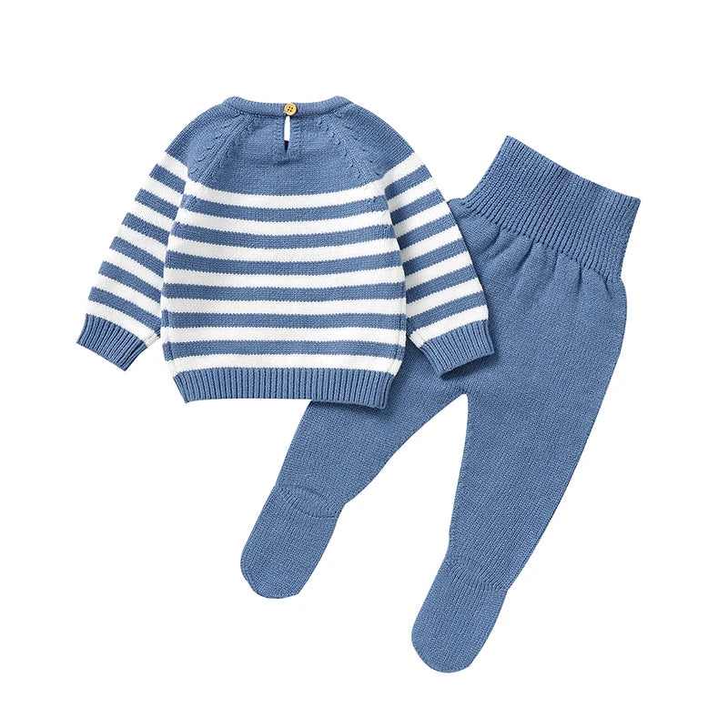 Mimixiong Baby Unisex Knit 2 Piece Outfit Autumn Winter