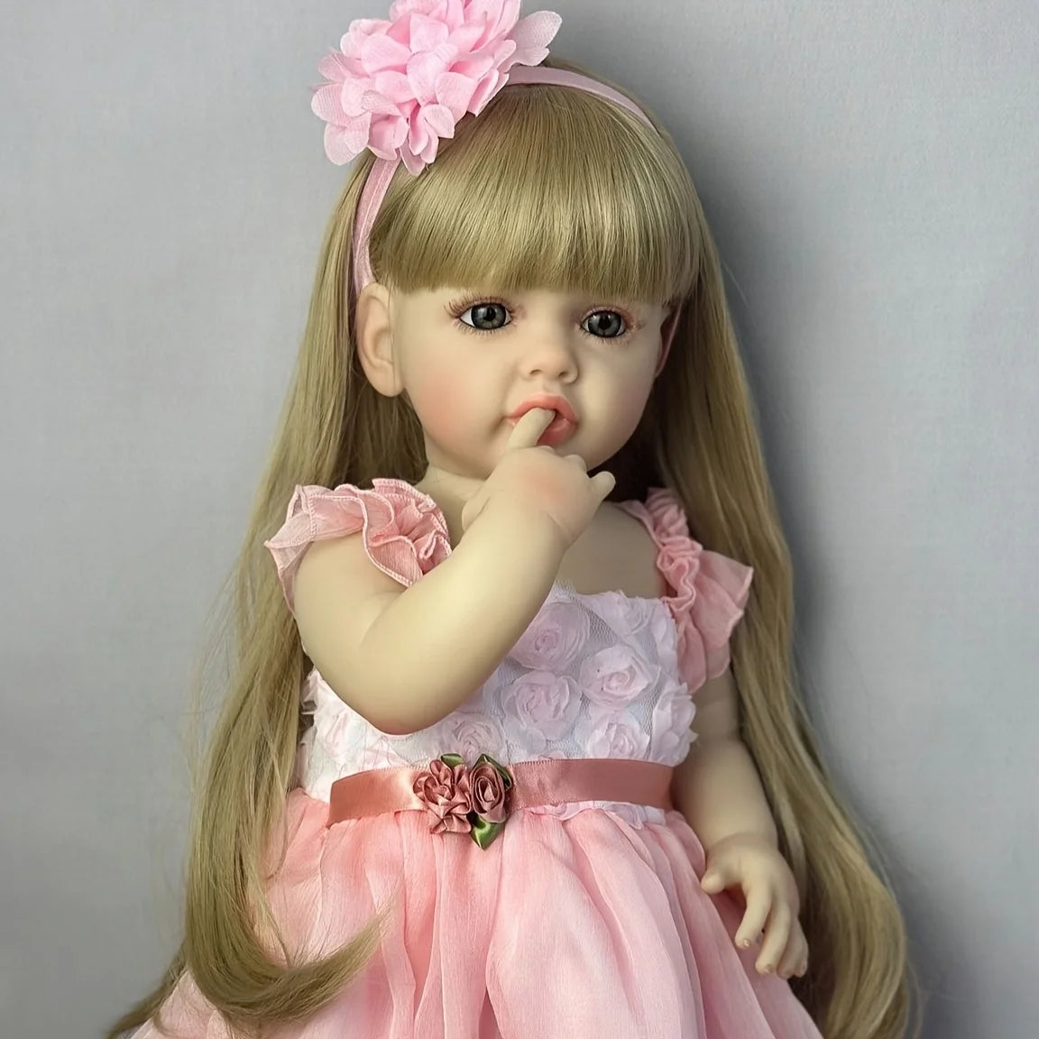 Lifelike Reborn Full Body Doll Soft Vinyl Teen Princess