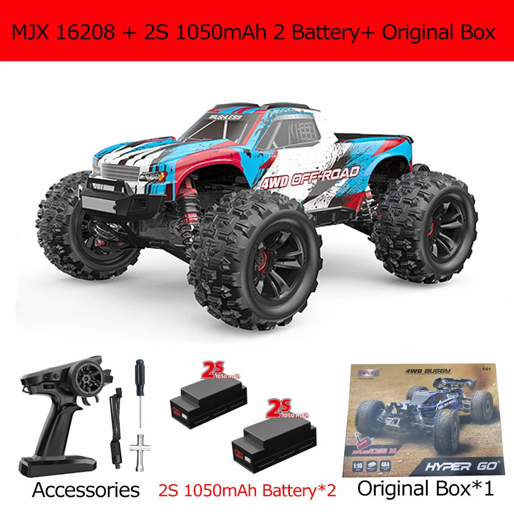 MJX Hyper Go Off Road RC Car 4WD Brushless Hobby Toy