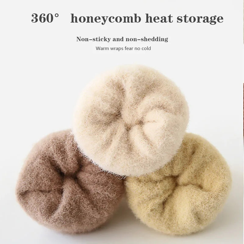 CN Warm Baby Socks Winter Thick Cotton Mid Tube 3 Pairs