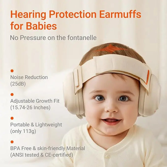Hign-concerned Baby Ear Protection 25dB Cancellation Traveling Sleeping CE ANSICertified