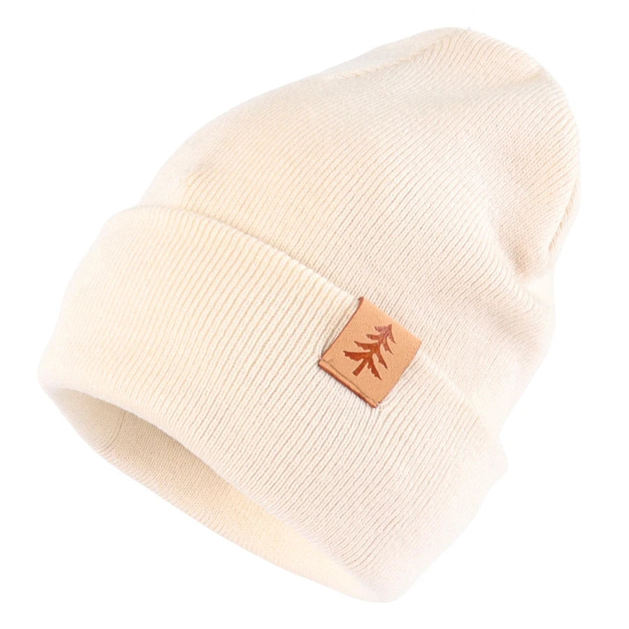 Langzhen Toddler Knit Beanie Hat Unisex Winter Warm Cap For 1 To 4 Years Old Children Soft Acrylic