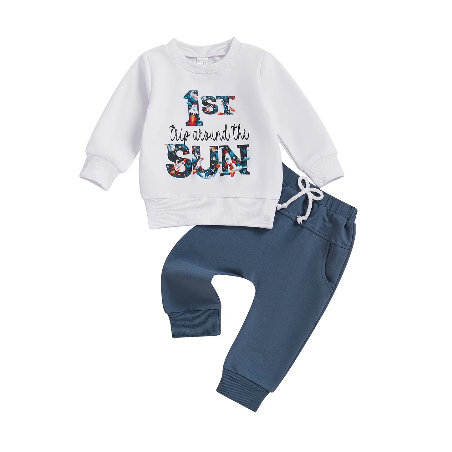 CN Guangdong Dinosaur Print Toddler 2-Piece Outfit Set