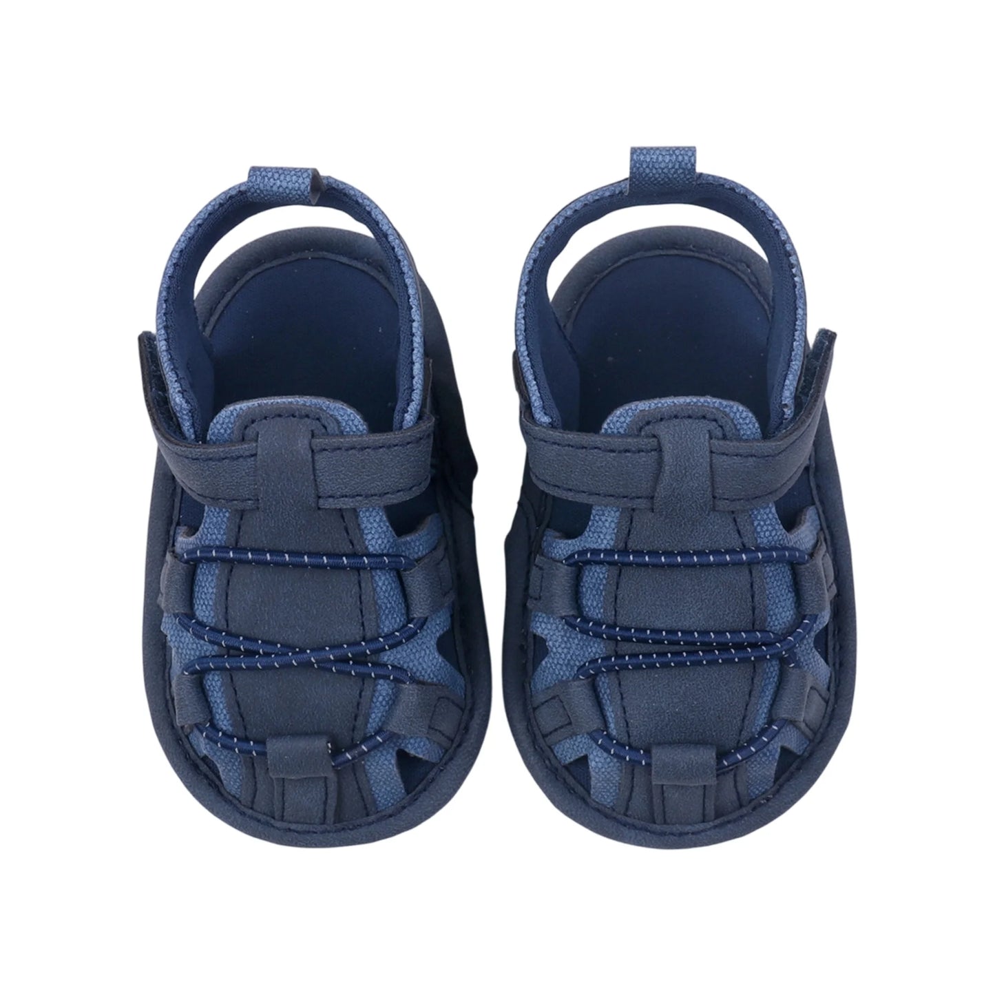 Infant Lightweight Sandals Breathable First Walker Shoes Adjustable Hook Loop
