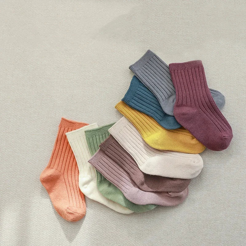 Lawadka Baby Socks 0 5 Years Cotton Casual Korean Style