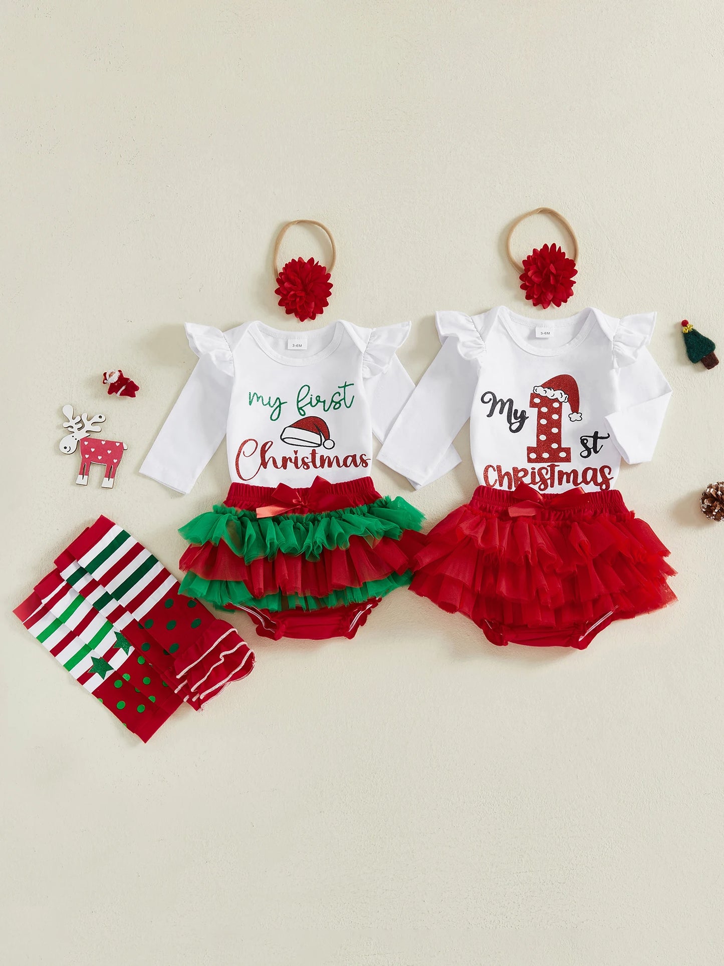 Guangdong CN Toddler Boy Christmas Plaid Shirt Bowtie Socks