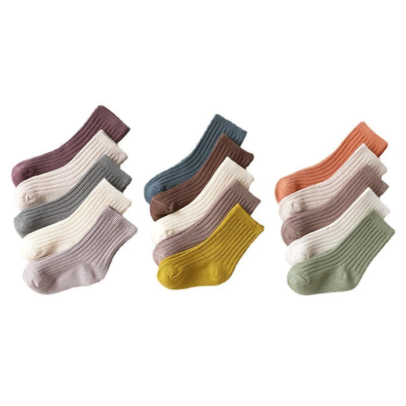 Lawadka Baby Socks 0 5 Years Cotton Casual Korean Style