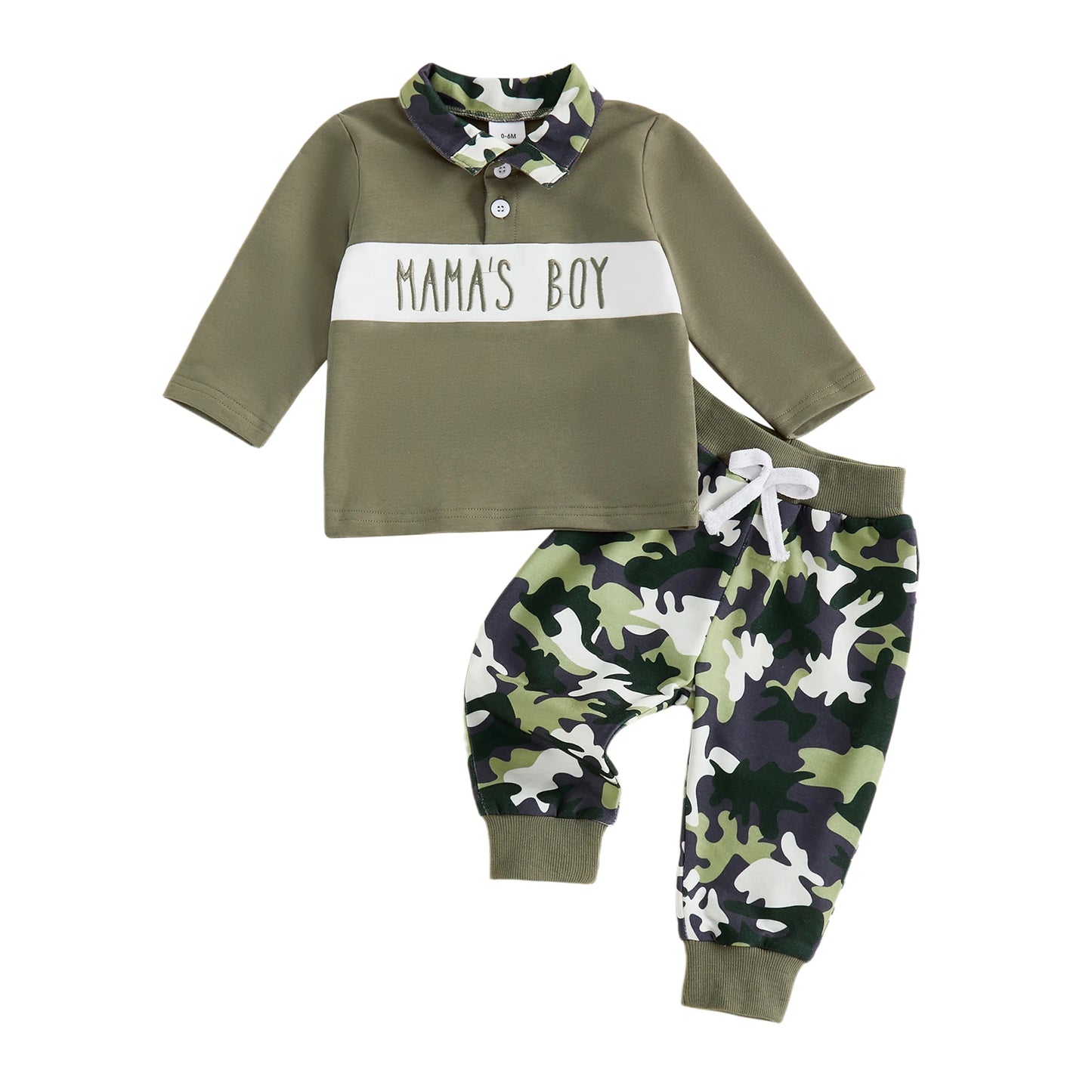 Guangdong Boys Winter TwoPiece Knit Set Kids With Lapel Logo