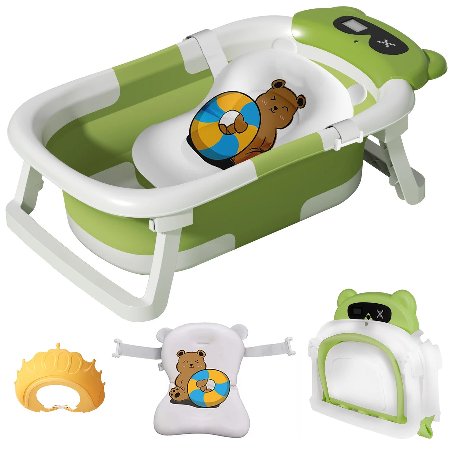 Hign-concerned Baby Bath Tub With Temperature Indicator