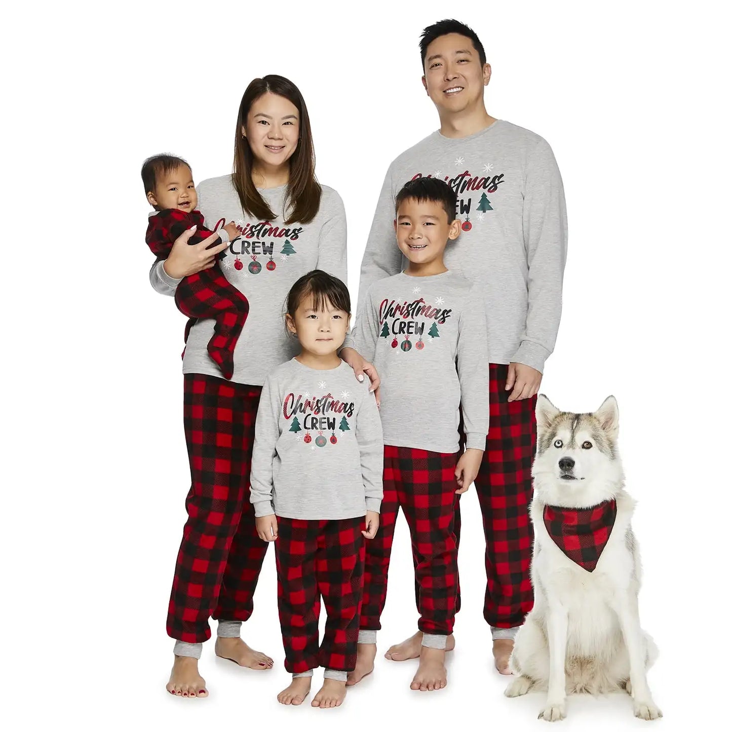 Jolly Jammies Baby and Toddler Unisex Coordinated Family Pajamas ChristmasCelebrations
