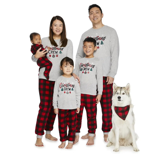 Jolly Jammies Baby and Toddler Unisex Coordinated Family Pajamas ChristmasCelebrations