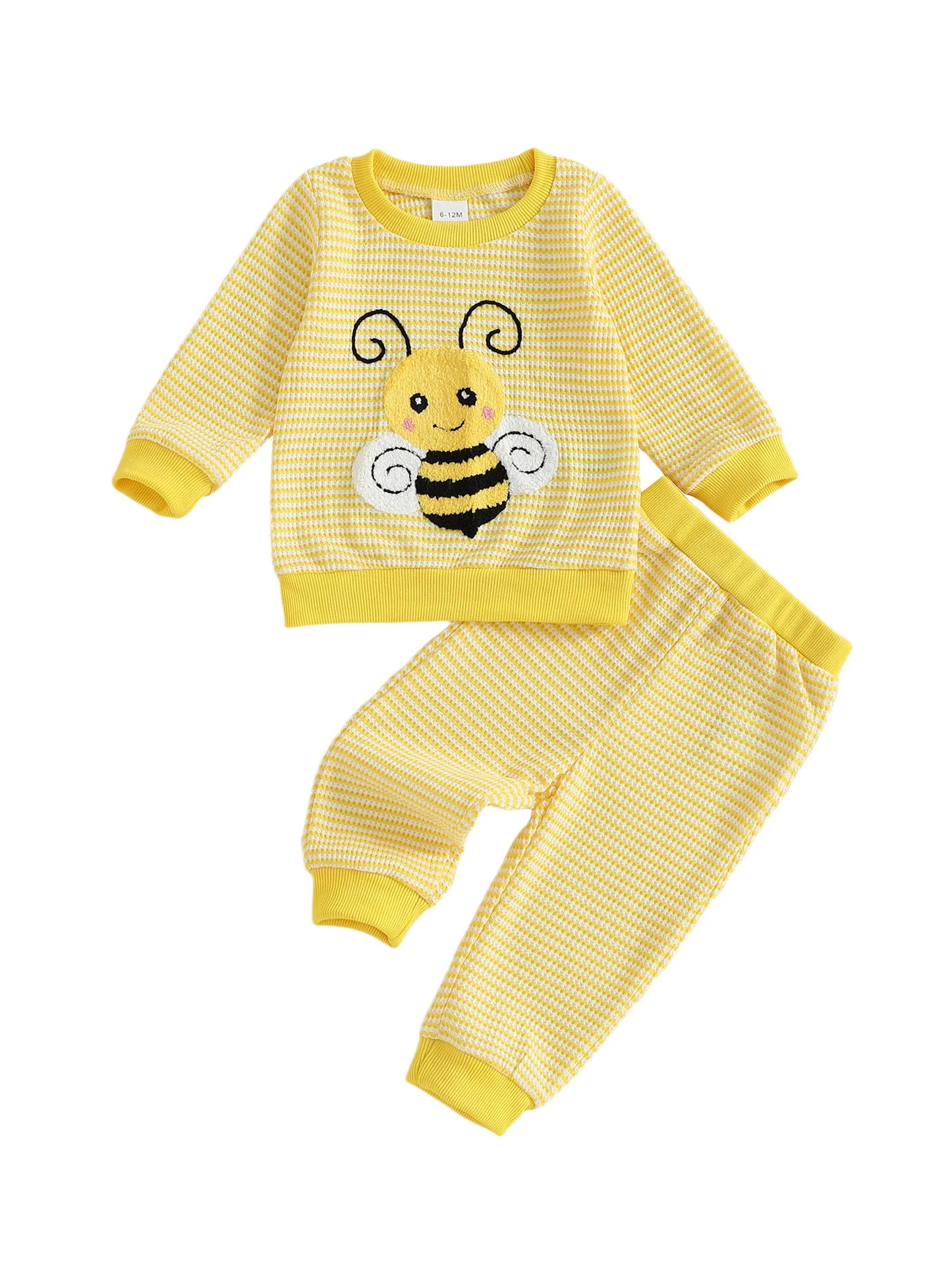 Guangdong CN Baby Girls Floral Ruffle Top Leggings Set