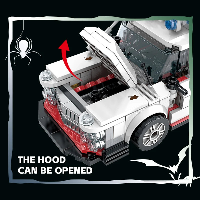 Hign Concerned Chemical Ghostbusters Ecto 1 Building Blocks