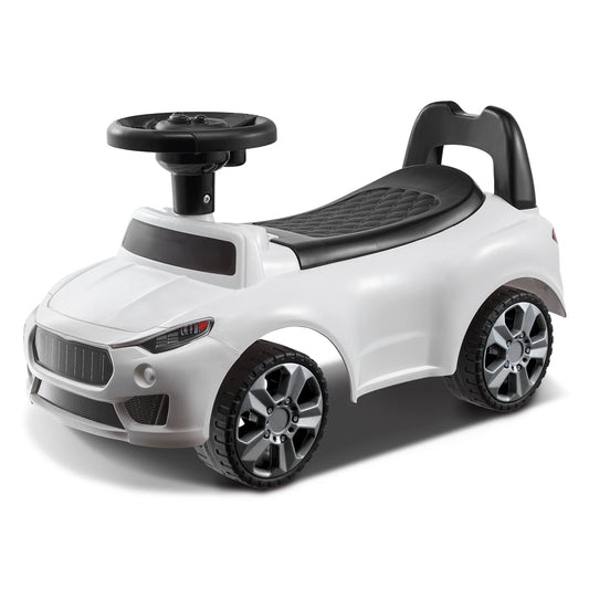 SucceBuy Ride On Push Car For Toddlers With Music Wheel