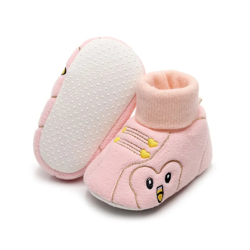 CN Adorable Animal Print Toddler Slip On Sneakers Non Slip