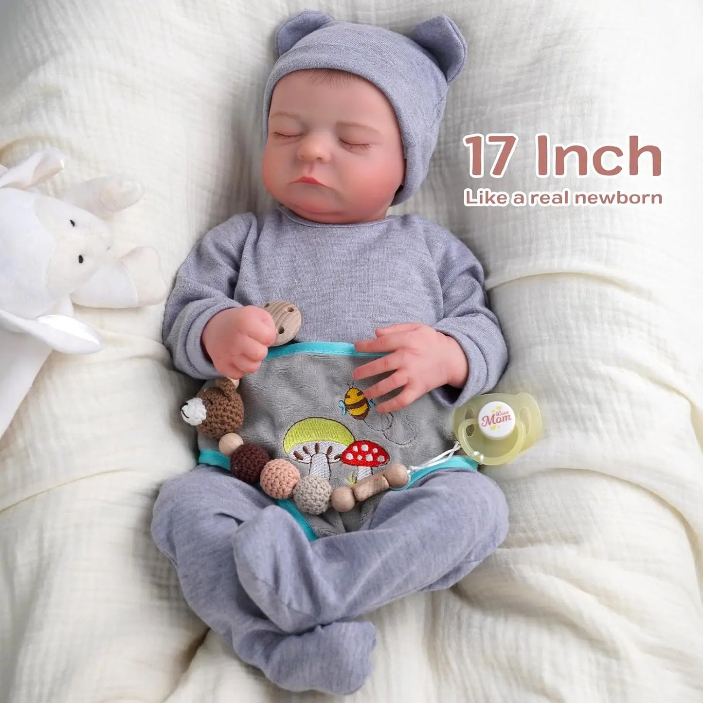 Guangdong Lifelike Reborn Baby Dolls Realistic Newborn Vinyl