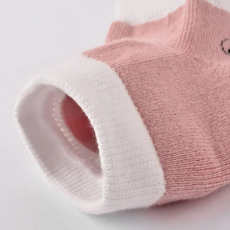 Breathable Baby Leg Warmers Anti Fall Cotton Spandex Toddler