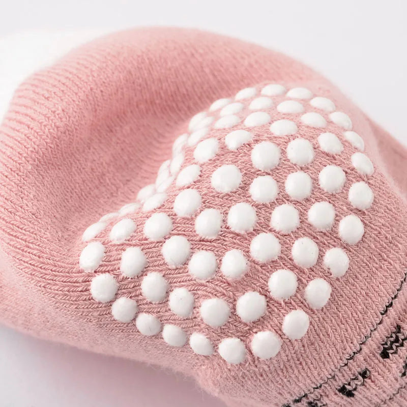 Breathable Baby Leg Warmers Anti Fall Cotton Spandex Toddler