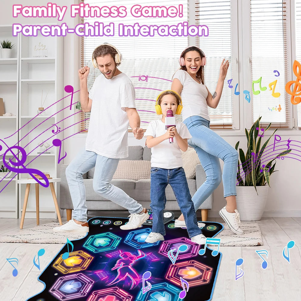 VATOS Dance Mat 27 Levels With 8 LED Keys Bluetooth 5 Modes