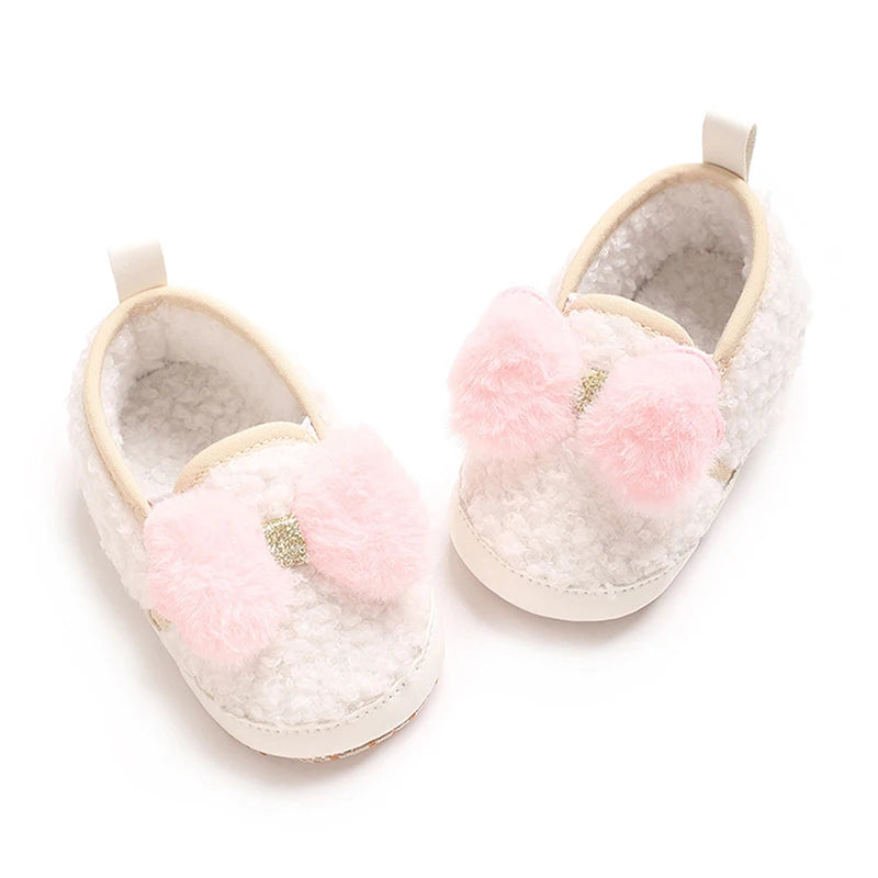 Guangdong Plush Winter Boots For Toddlers Slip On Anti Skid