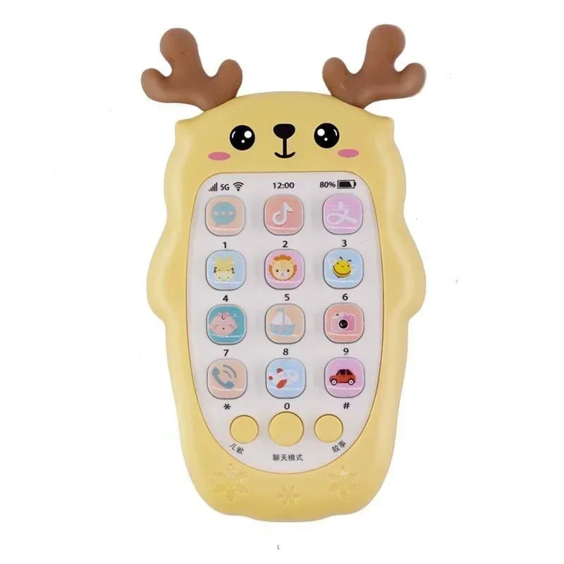 SMHXIANGQIANJINCN Baby Phone Toy Teether Bilingual Learning