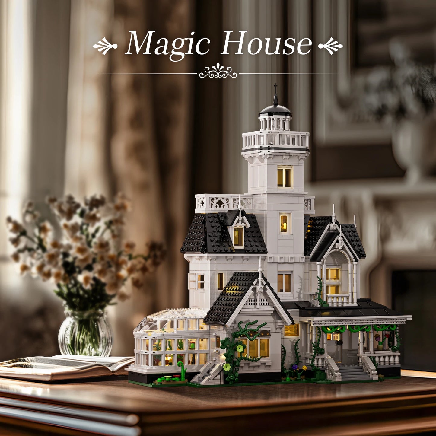 Owens House Building Block Set Architecture Model for Adults Gift