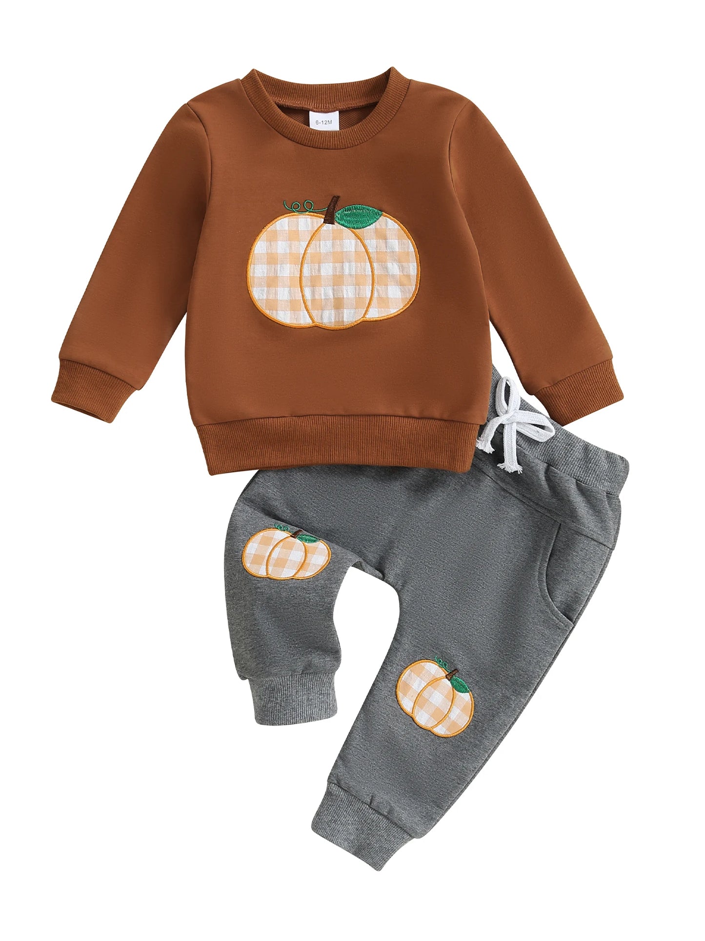 CN Guangdong Baby Girl 2 Piece Halloween Cat Print Set