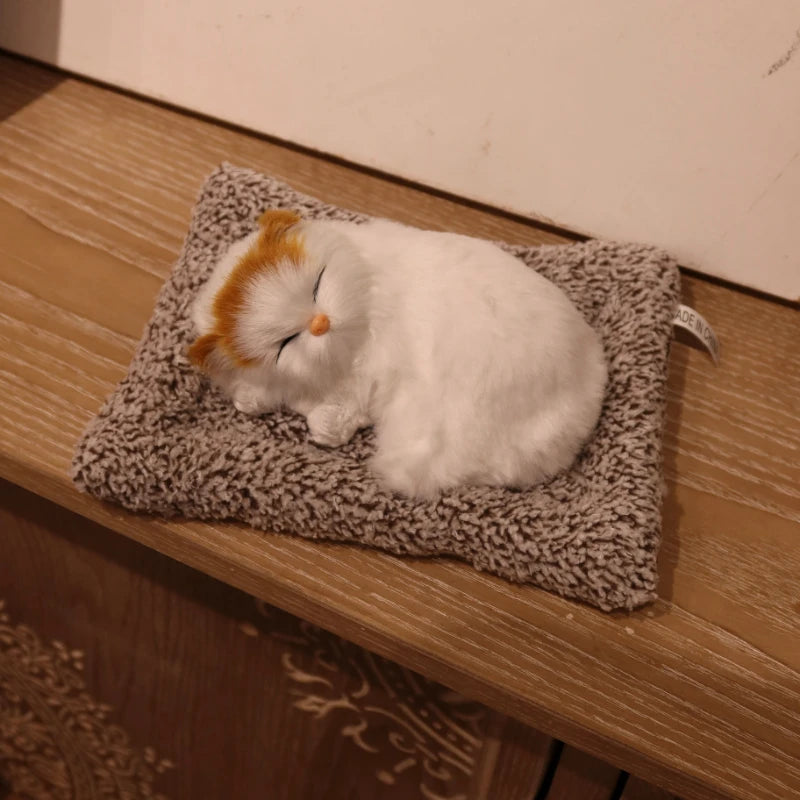 Interactive Meowing Kitten Plush With Press To Meow Sound Gift