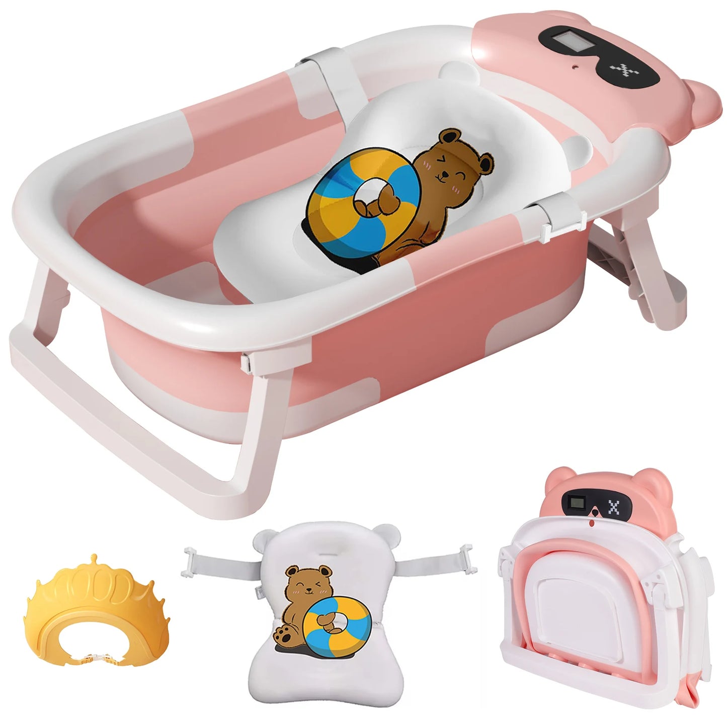 Hign-concerned Baby Bath Tub With Temperature Indicator