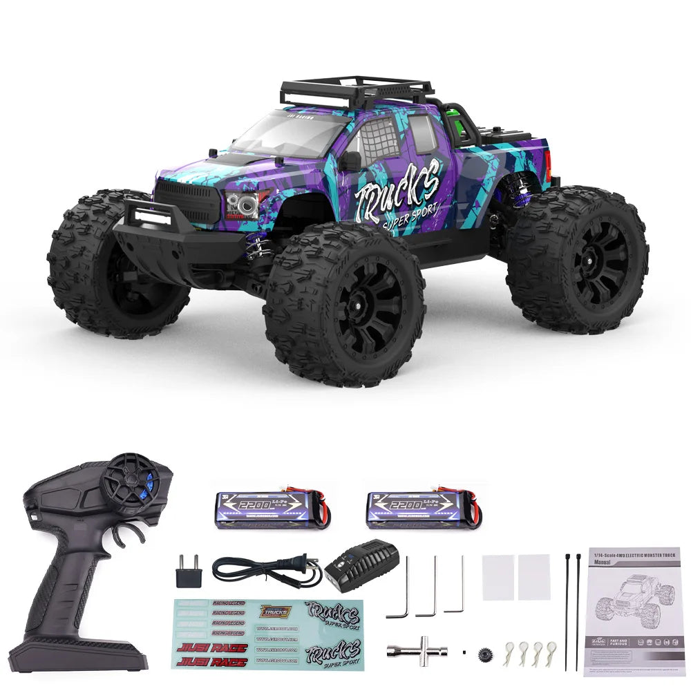 JIUSICE PT14R V3 RC Offroad Brushless Truck High Speed