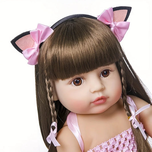 Jiangsu Reborn Princess Vinyl Doll Cute Gift Toy For Kids