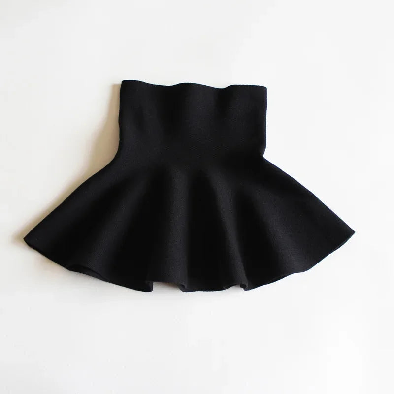 Guangdong Baby Girls Pleated Tutu Skirt Knit Winter Wear