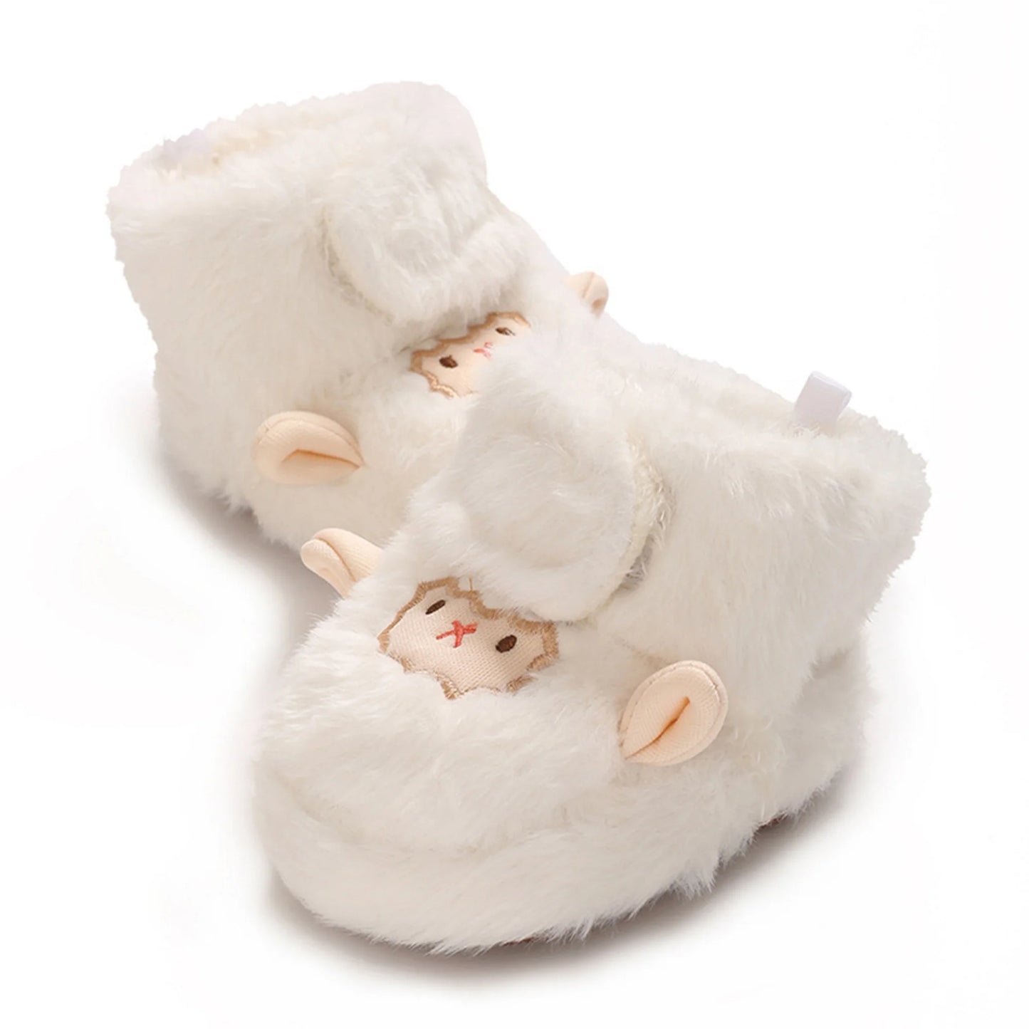 CN Guangdong Cute Animal Print Infant Snow Boots Unisex