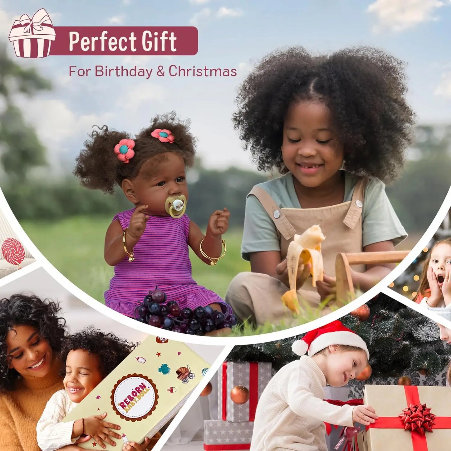 Babeside Reborn Baby Doll Lifelike Soft Body Realistic