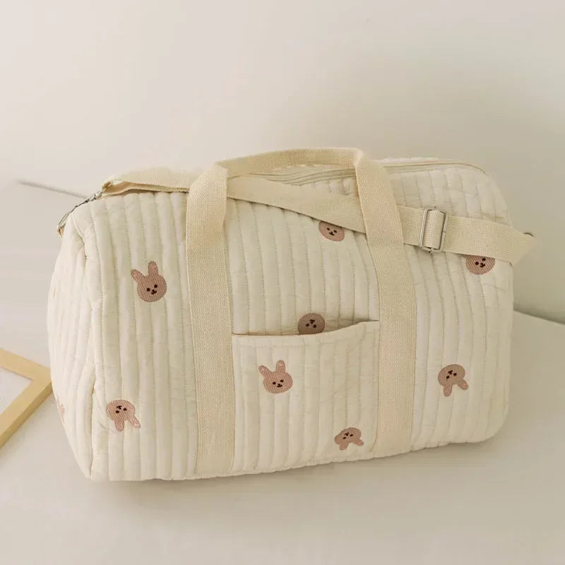 Mommy Bag Bear Diaper Tote For Maternity Travel And Stroller