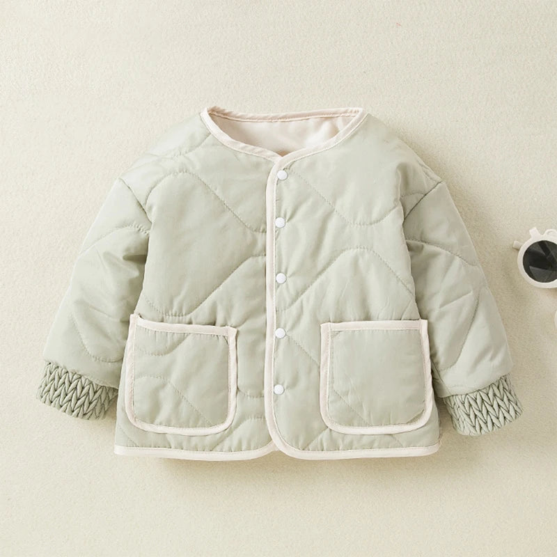 CN Guangdong Kids Quilted Puffer Jacket Unisex Coat