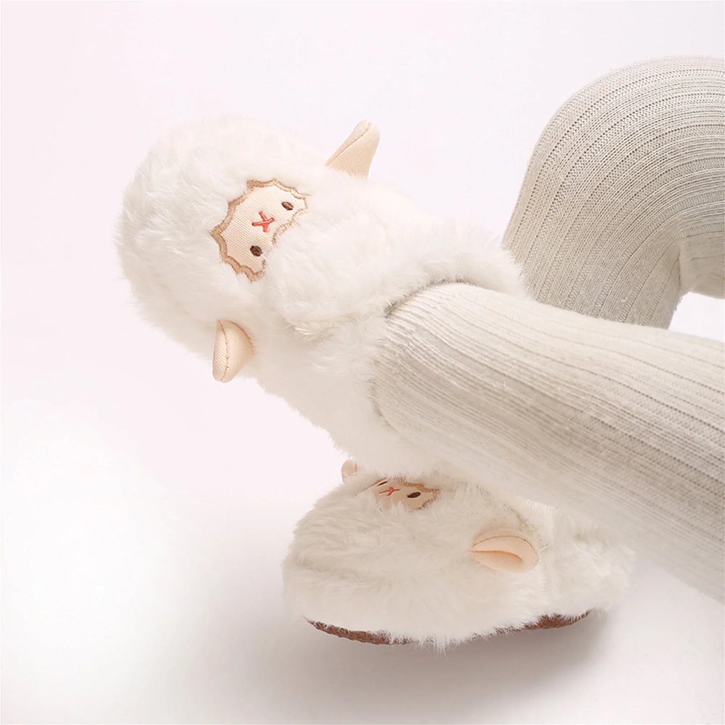 CN Guangdong Cute Animal Print Infant Snow Boots Unisex